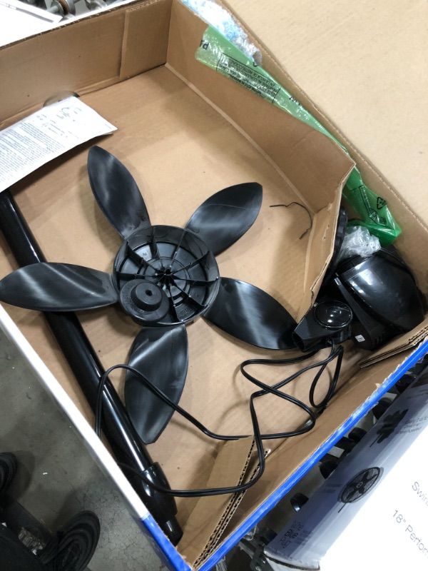 Photo 1 of Lasko Cyclone 18 in. Adjustable Pedestal Fan
