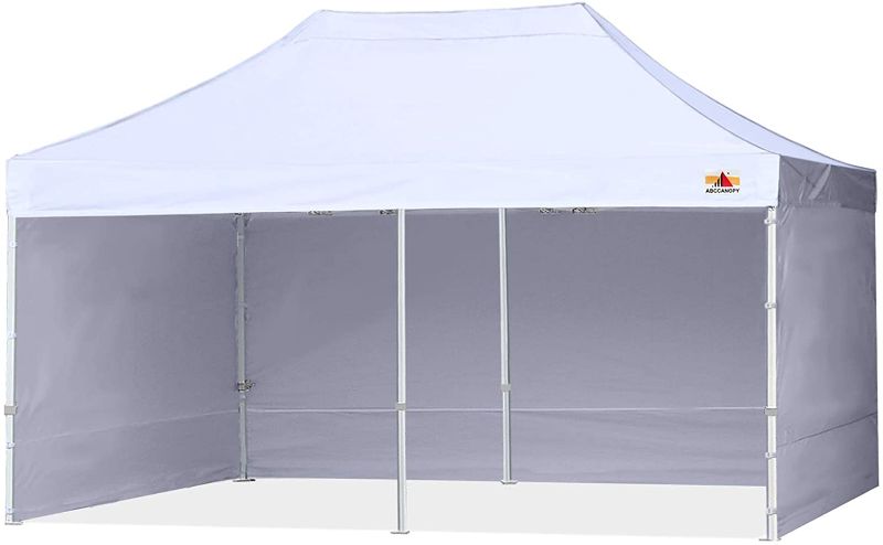 Photo 1 of ABCCANOPY Ez Pop Up Canopy Tent with Sidewalls 10X20 Commercial -Series,White