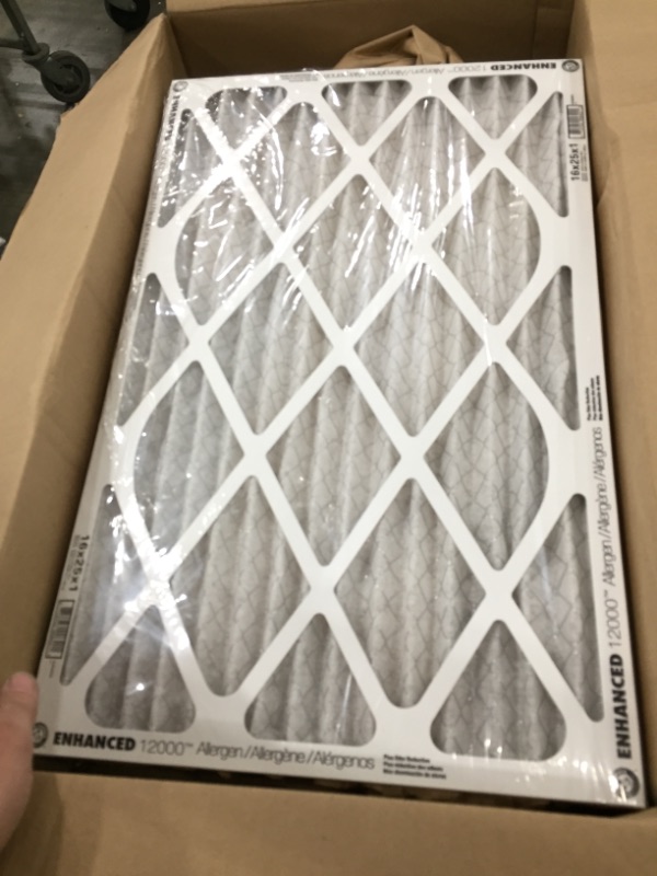 Photo 5 of 3 items 
Arm & Hammer Enhanced Air Filter MERV 16x25x1 ($9)
Daltile Restore Bright White 12 in. x 12 in. x 6.35 mm Ceramic Mosaic Wall Tile (0.83 sq. ft./ Each) ( $3 x 2) ($6)
Miracle-Gro 4 Qt. Succulent Potting Mix ($5)