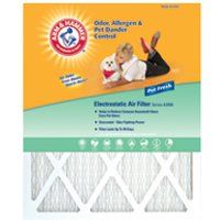 Photo 1 of 3 items 
Arm & Hammer Enhanced Air Filter MERV 16x25x1 ($9)
Daltile Restore Bright White 12 in. x 12 in. x 6.35 mm Ceramic Mosaic Wall Tile (0.83 sq. ft./ Each) ( $3 x 2) ($6)
Miracle-Gro 4 Qt. Succulent Potting Mix ($5)