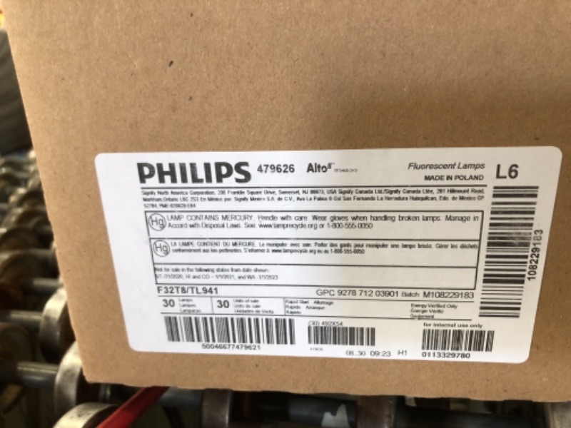 Photo 4 of 30 pack Philips Lamps F32T8/TL941/ALTO 30PK 4ft 
