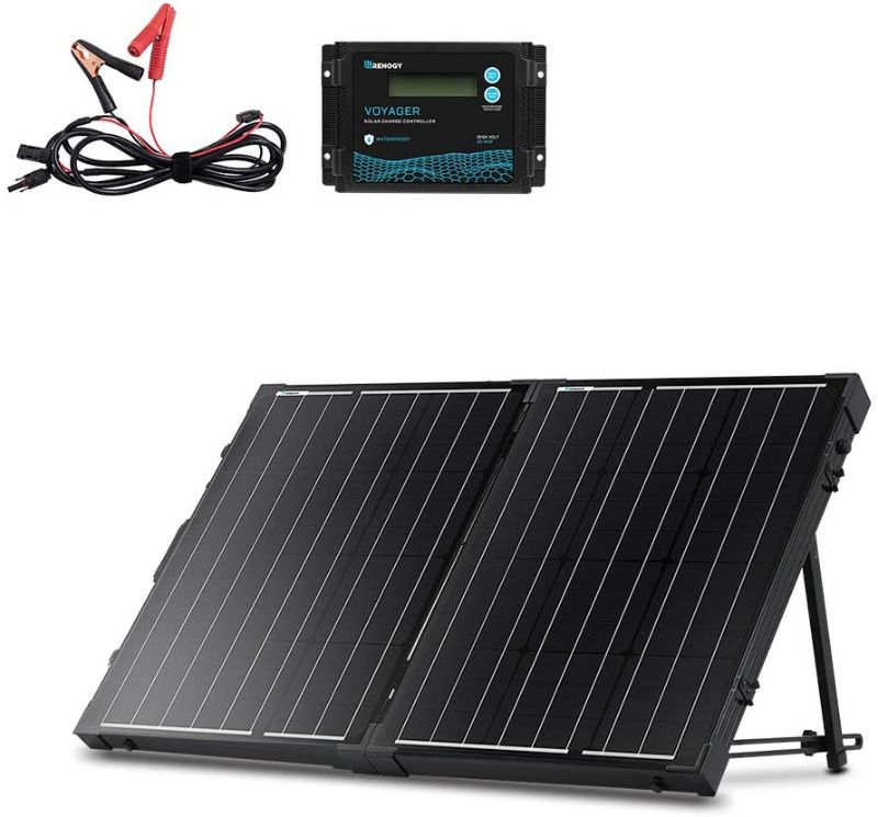 Photo 1 of Renogy 200 Watt Monocrystalline Foldable Solar Suitcase, 200W Panel-20A Controller
