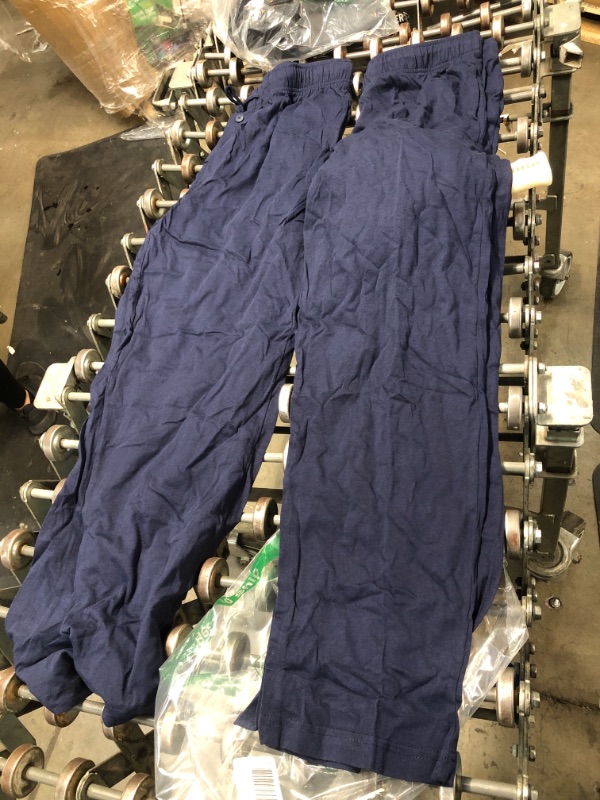 Photo 1 of Fruit of the Loom Men's Extended Sizes Jersey Knit Sleep Pant (1 & 2 Packs) SIZE MEDIUM 
