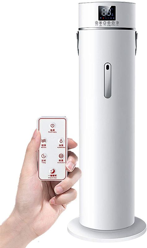 Photo 1 of FMOGE Floor-Standing Humidifier (9L), 3-Speed Adjustment, Portable Portable Humidifier, Used for Essential Oil Diffuser in Large Rooms and Bedrooms

//MISSING REMOTE