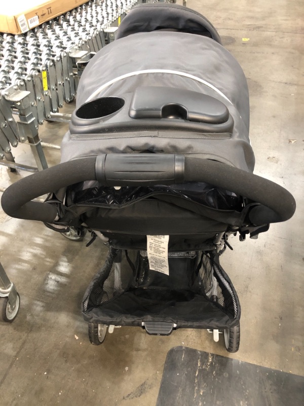 Photo 5 of Graco DuoGlider Double Stroller | Lightweight Double Stroller with Tandem Seating, Glacier

//DIRTY FROM PREVIOUS USE, NEED TO ASSEMBLY FRONT CUPHOLDER 
