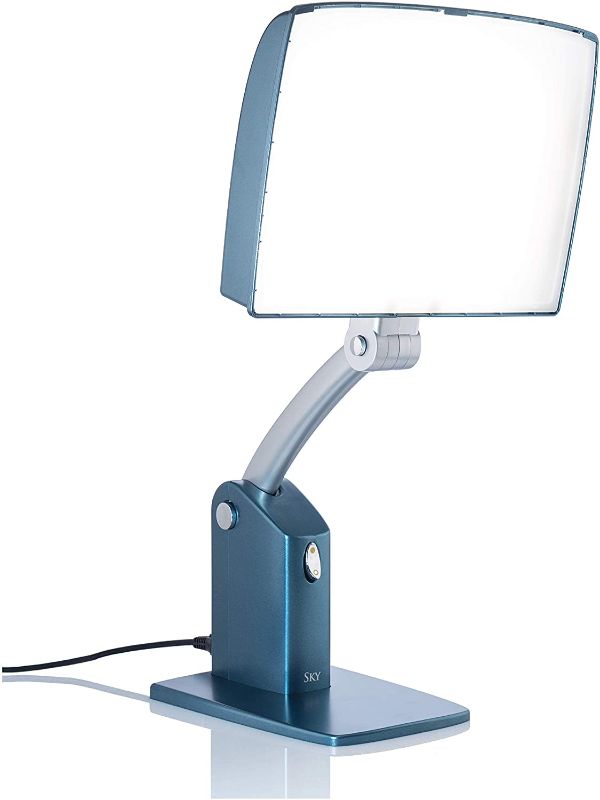 Photo 1 of Carex Day-Light Sky Bright Light Therapy Lamp - 10,000 LUX - Sun Lamp To Combat Winter Blues and To Increase Your Energy

//TESTED AND FUNCTIONAL