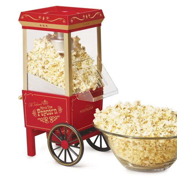 Photo 1 of Nostalgia OFP501 Vintage Healthy Hot-Air Tabletop Popcorn Maker, Makes 12 Cups of Popcorn – Red

//TESTED AND FUNCTIONAL
