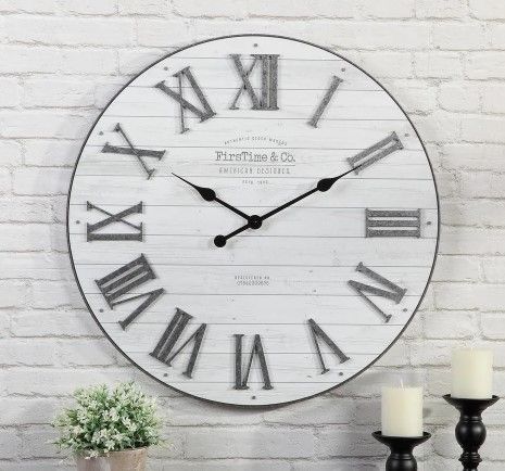Photo 1 of 27 in. Emmett Shiplap Clock
by FirsTime & Co.