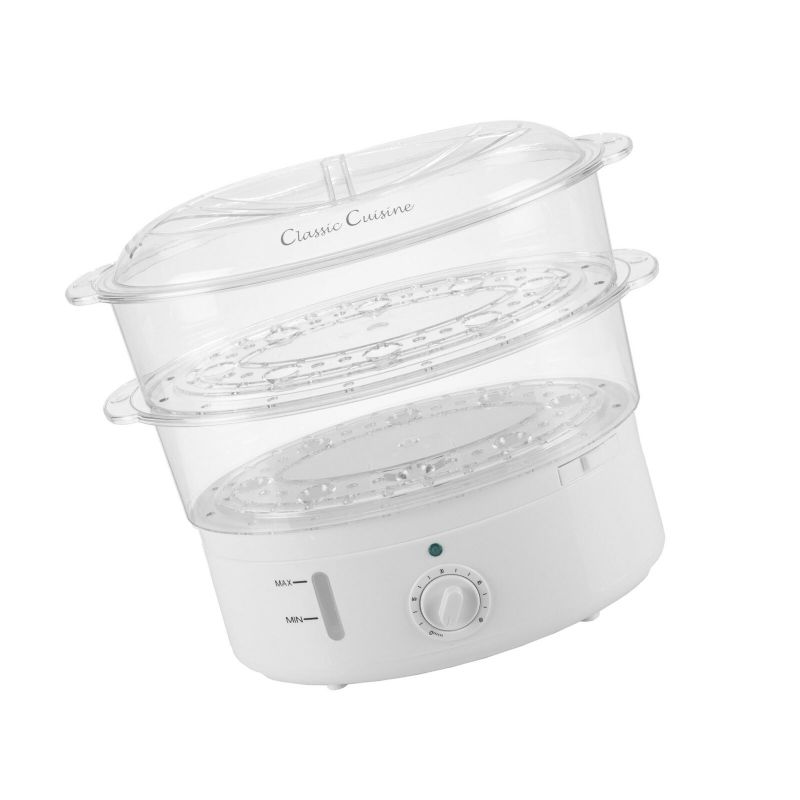 Photo 1 of Vegetable Steamer Rice Cooker- 6.3 Quart Electric Steam Appliance with Timer ...
