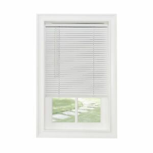 Photo 1 of Cordless GII Morningstar 1 Light Filtering Mini Blind, 32x48 Inches, White