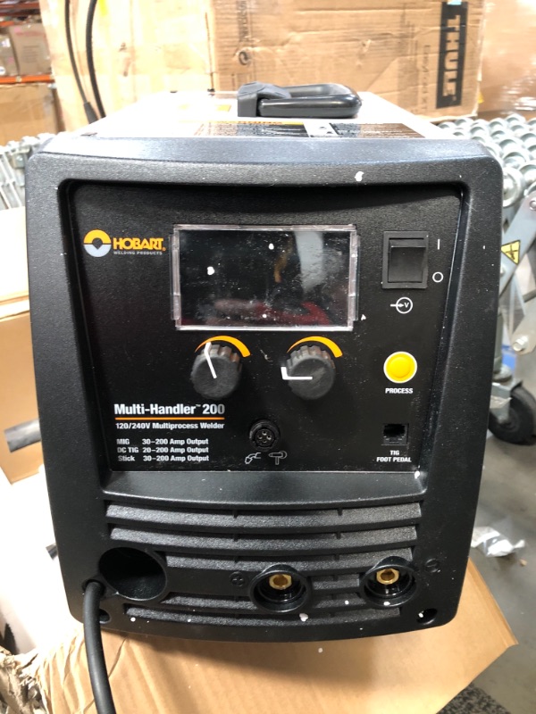 Photo 4 of Hobart Multi-Handler 200 Multi-Process Welder w/ Multi-Voltage Plug & MIG Gun
