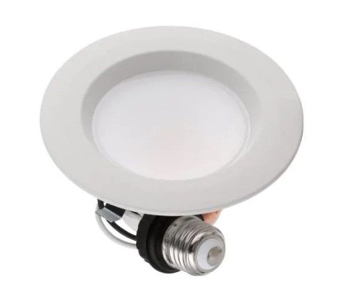 Photo 1 of 4 in. Color Temperature Selectable Integrated LED Recessed Trim
2 PACK