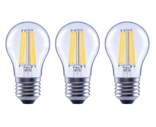 Photo 1 of EcoSmart
100-Watt Equivalent A15 Dimmable Appliance Fan Clear Glass Filament LED Vintage Edison Light Bulb Soft White (3-Pack)
2 PACKS OF 3