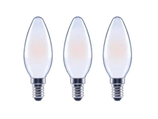 Photo 1 of EcoSmart
60-Watt Equivalent B11 Dimmable ENERGY STAR Frosted Glass Filament LED Vintage Edison Light Bulb Daylight (3-Pack)
4 PACKS OF 3