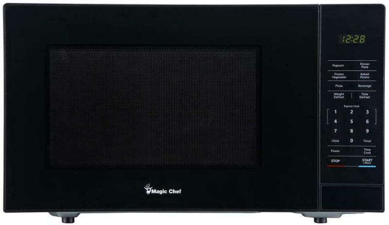 Photo 1 of Magic Chef HMM1110B 1.1 cu. ft. Countertop Microwave, Black
