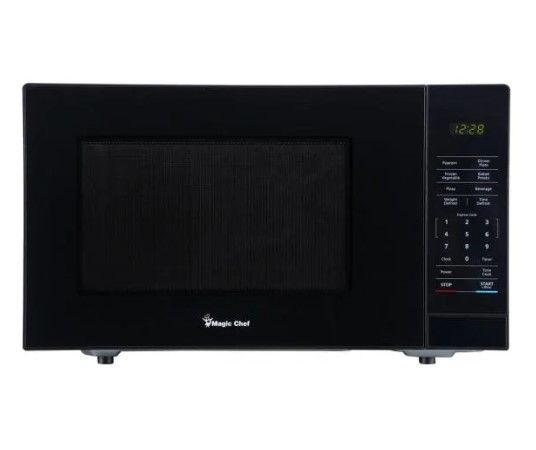 Photo 1 of Magic Chef
1.1 cu. ft. Countertop Microwave in Black with Gray Cavity