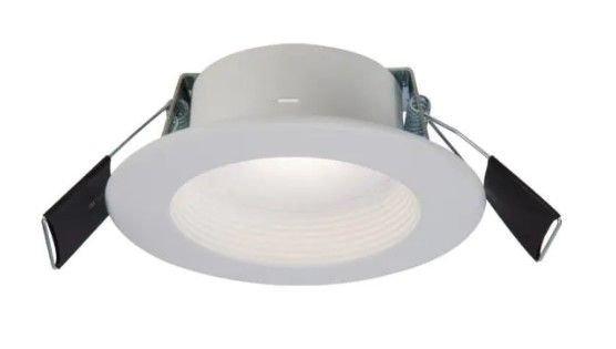 Photo 1 of RL 4 in. Color Selectable 2700K to 5000K Remodel Canless Recessed Integrated LED Kit