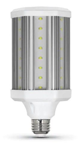 Photo 1 of Feit Electric
300-Watt Equivalent Corn Cob High Lumen Daylight (5000K) HID Utility LED Light Bulb (1-Bulb)