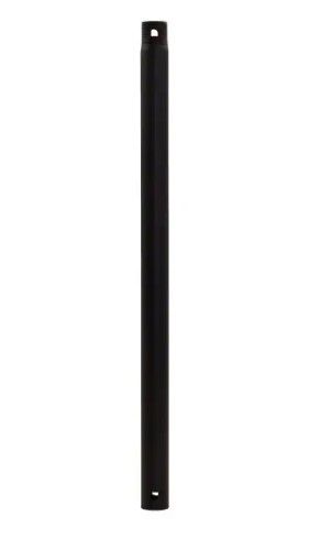 Photo 1 of 18 in. Matte Black Ceiling Fan Extension Downrod for 11 ft. Ceilings