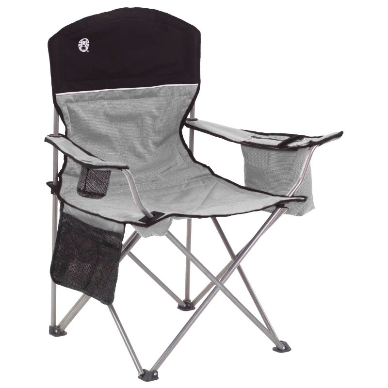 Photo 1 of Coleman Cooler Quad Chair, Black