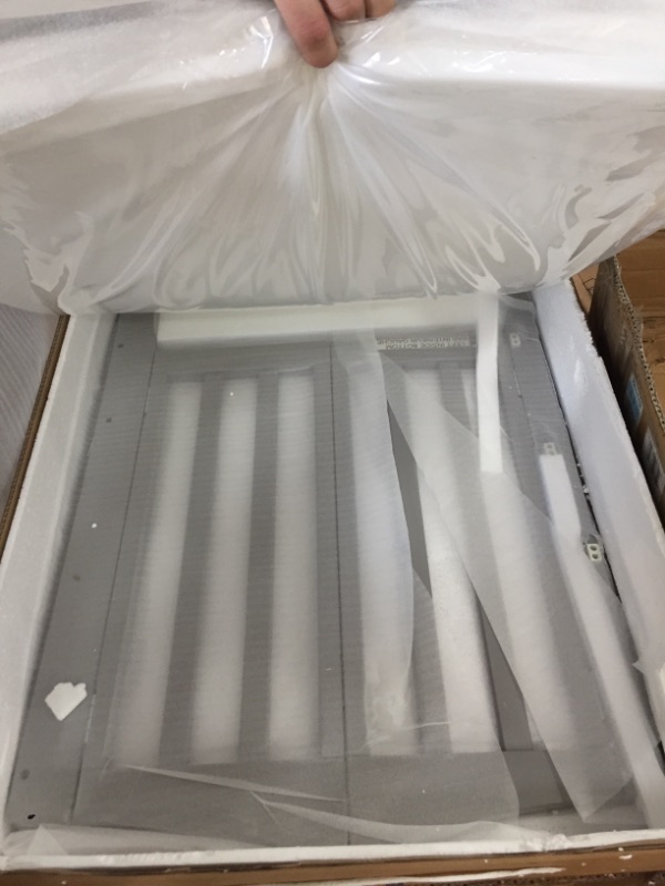 Photo 5 of Delta Children Folding Portable Crib with Mattress Grey