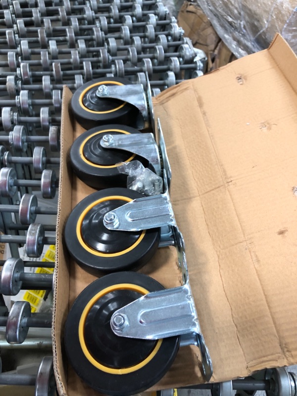 Photo 1 of 4 CART WHEELS WITH NO TIRE LOCK
SOLD AS IS.
