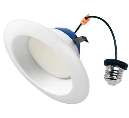 Photo 2 of Cree
6 in. 150-Watt Equivalent 2700K Soft White Integrated LED Recessed Downlight Retrofit Trim