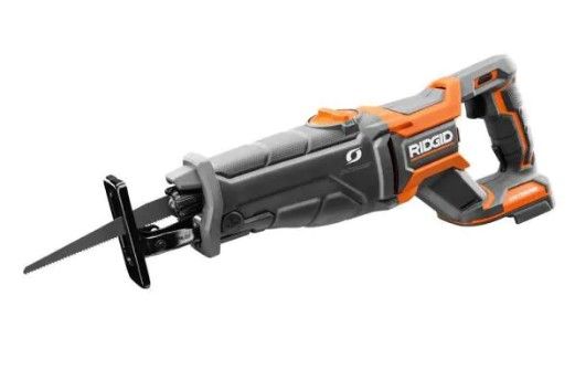 Photo 1 of RIDGID
18V OCTANE Lithium-Ion Brushless Cordless Reciprocating Saw (Tool-Only) with Reciprocating Saw Blade