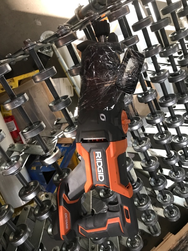 Photo 2 of RIDGID
18V OCTANE Lithium-Ion Brushless Cordless Reciprocating Saw (Tool-Only) with Reciprocating Saw Blade