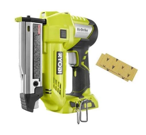 Photo 1 of RYOBI
ONE+ 18V Cordless AirStrike 23-Gauge 1-3/8 in. Headless Pin Nailer (Tool Only)