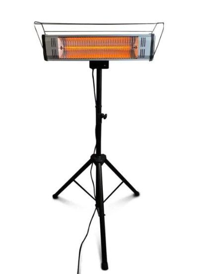 Photo 1 of Heat Storm
Tradesman 1,500-Watt Electric Outdoor Infrared Quartz Portable Space Heater with Tripod, Wall/Ceiling Mount and Remote