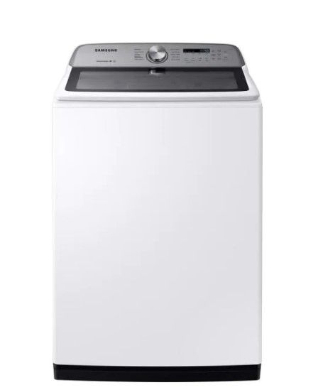 Photo 1 of 5.4 cu. ft. White Top Load Washing Machine with Active WaterJet, ENERGY STAR
by Samsung