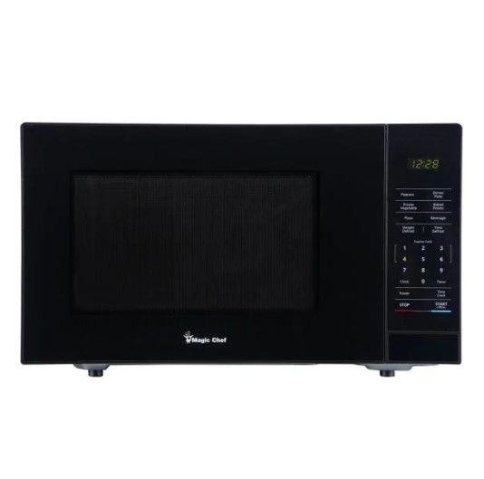 Photo 1 of Magic Chef
1.6 cu. ft. Countertop Microwave in Stainless steel with Gray Cavity