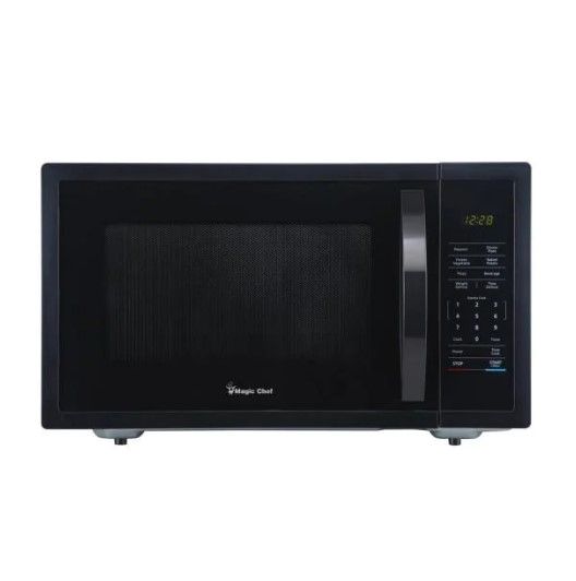 Photo 1 of Magic Chef
1.6 cu. ft. Countertop Microwave in Black with Gray Cavity