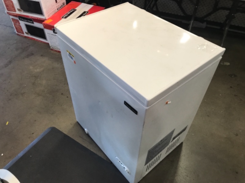 Photo 1 of Best Seller
Magic Chef
5.0 cu. ft. Chest Freezer in White
MAJOR MOLD BUILD UP INSIDE.