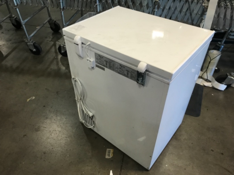Photo 1 of Best Seller
Magic Chef
5.0 cu. ft. Chest Freezer in White
MAJOR MOLD BUILD UP INSIDE.