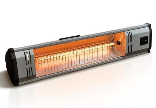 Photo 1 of 
Heat Storm
Tradesman 1,500-Watt Electric Outdoor Infrared Quartz Portable Space Heater with Wall/Ceiling Mount