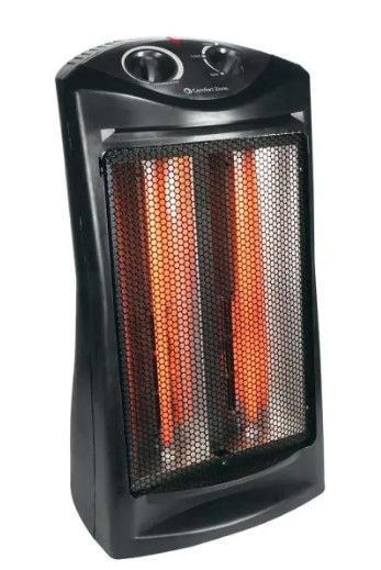 Photo 1 of Comfort Zone
1500-Watt Electric Quartz Infrared Radiant Tower Heater Space Heater