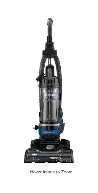 Photo 1 of PowerSpeed Upright Bagless Vacuum Cleaner with Cord Rewind, LED Headlights and Pet Turbo Tool
AS IS USED