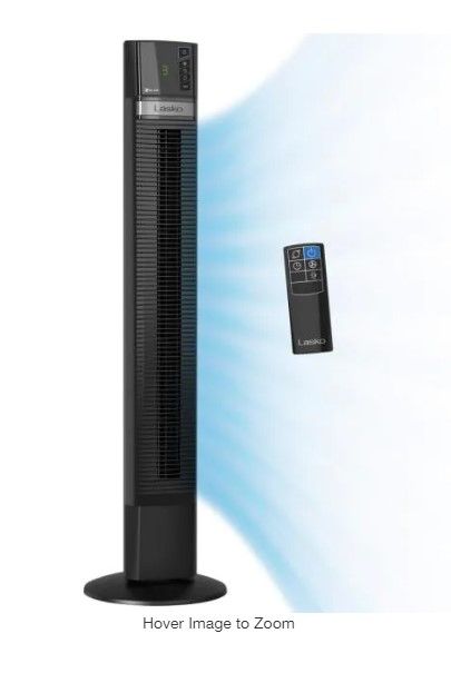 Photo 1 of Xtra Air 48 in. Oscillating Tower Fan with Nighttime Setting and Remote Control
AS IS USED, MISSING BASE, PLEASE SEE PHOTOS 