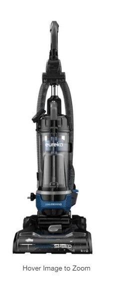 Photo 1 of PowerSpeed Upright Bagless Vacuum Cleaner with Cord Rewind, LED Headlights and Pet Turbo Tool
AS IS USED 