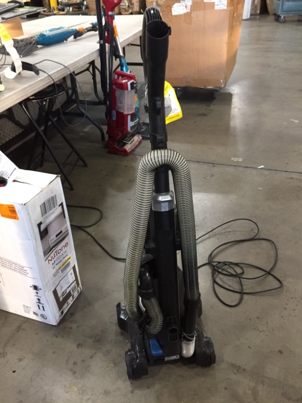 Photo 7 of PowerSpeed Upright Bagless Vacuum Cleaner with Cord Rewind, LED Headlights and Pet Turbo Tool
AS IS USED 