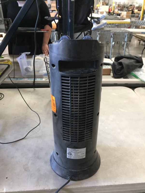 Photo 3 of 1500-Watt Electric Ceramic Tower OSC Space Heater
AS IS USED, DIRTY (DUSTY) PLEASE SEE PHOTOS 