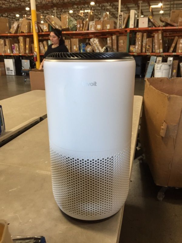 Photo 2 of LEVOIT Air Purifiers for Home Large Room, Smart WiFi and Alexa Control, H13 True HEPA Filter for Allergies, Pets, Smoke, Dust in Bedroom, Auto Mode, Monitor Air Quality with PM2.5 Display, Core 400S
AS IS USED