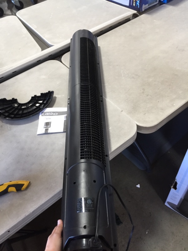 Photo 1 of Xtra Air 48 in. Oscillating Tower Fan with Nighttime Setting and Remote Control
AS IS USED