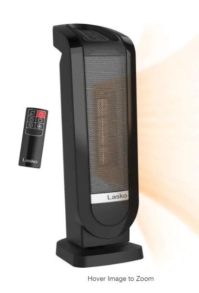Photo 1 of Tower 22 in. Electric Ceramic Oscillating Space Heater with Digital Display and Remote Control
AS IS USED, MISSING REMOTE, PLEASE SEE PHOTOS 