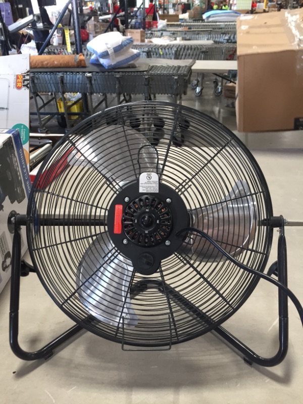 Photo 4 of 20 in. 3-Speed High Velocity Floor Fan
AS IS USED