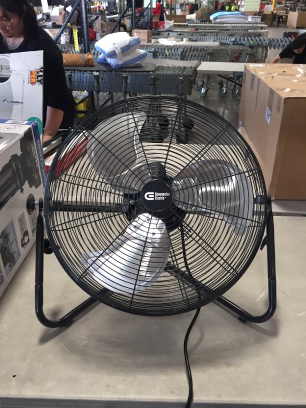 Photo 3 of 20 in. 3-Speed High Velocity Floor Fan
AS IS USED