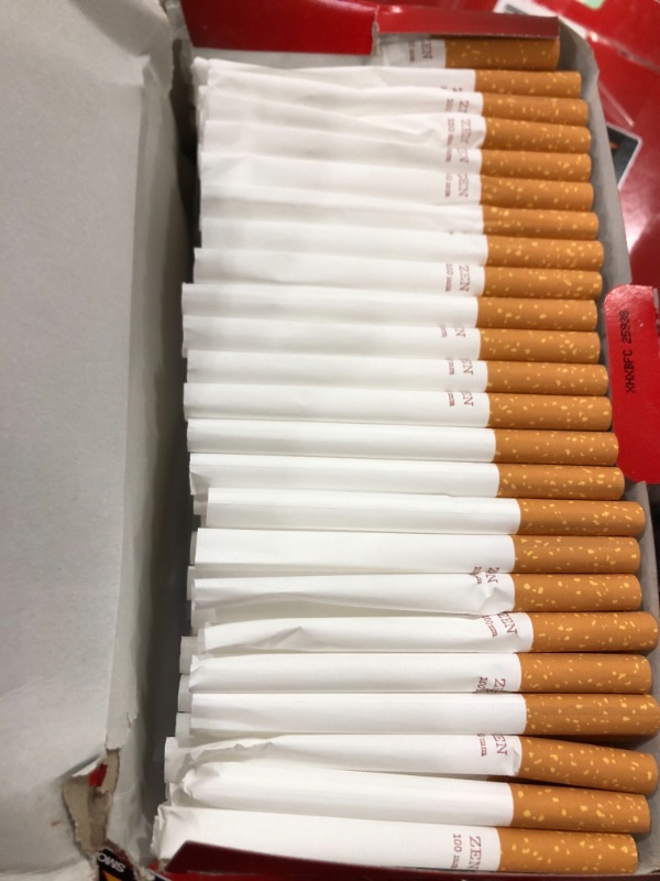 Photo 1 of (5) Five Zen Red/Full Flavor 100mm Tubes (250ct box) by Zen

5 BOXES OF 250 
