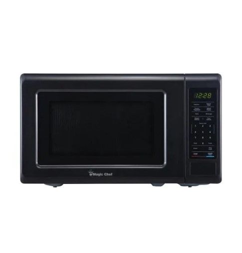 Photo 3 of Magic Chef
0.7 cu. ft. Countertop Microwave in Black with Gray Cavity